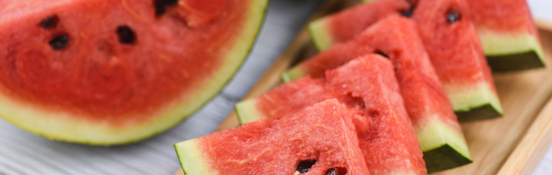 Sandía y melón, frutas de verano para disminuir el calor!