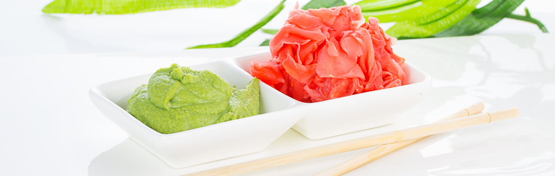 Wasabi y jengibre: curiosidades de la cocina japonesa