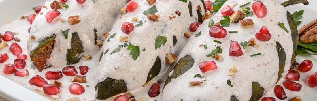 Platillo mexicano con historia: Chiles en nogada ¿Lo conoces?