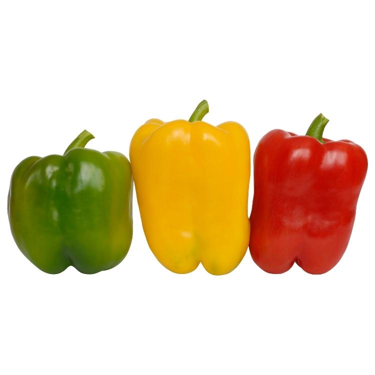¿Sabías qué esconden los colores de los pimentones?