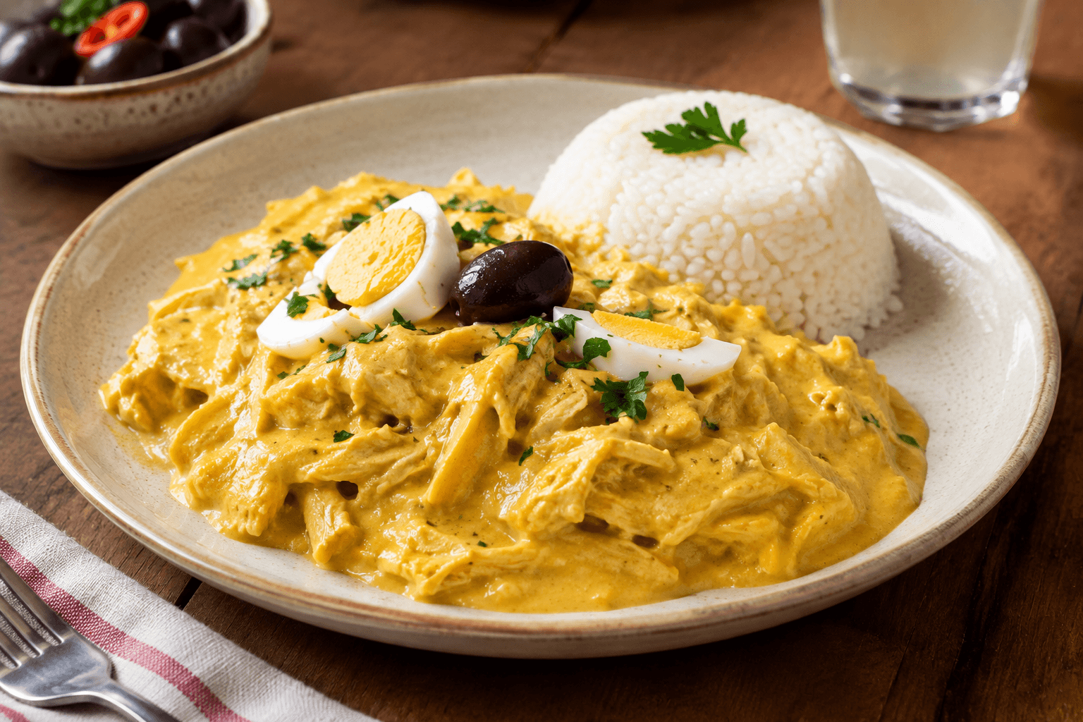 El secreto del ají de gallina: crema, historia y textura