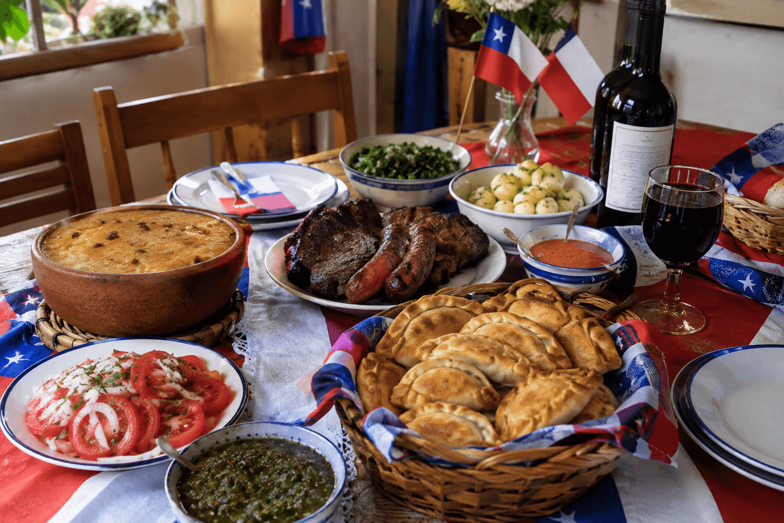 ¿Por qué en Chile se comen empanadas y asados para sus Fiestas Patrias?